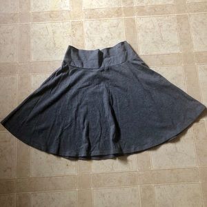 Dark Gray Circle Skirt Size Small